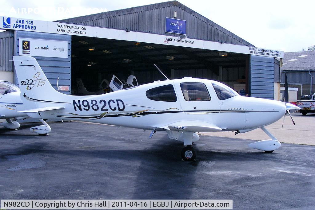 N982CD, 2006 Cirrus SR22 GTS C/N 1853, Privately owned