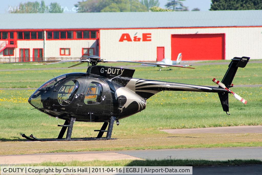 G-DUTY, 2009 MD Helicopters 369E C/N 0591E, Toure International Ltd