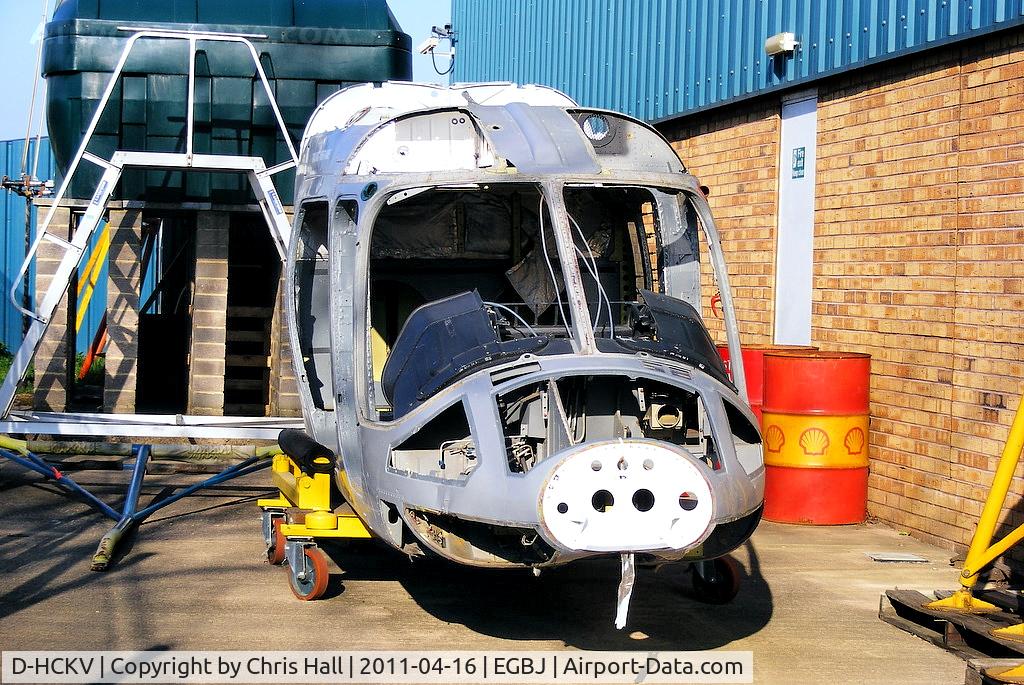 D-HCKV, Agusta A-109A-II C/N 7345, Agusta A.109A-ll	 used as an engineering test-bed, marked 