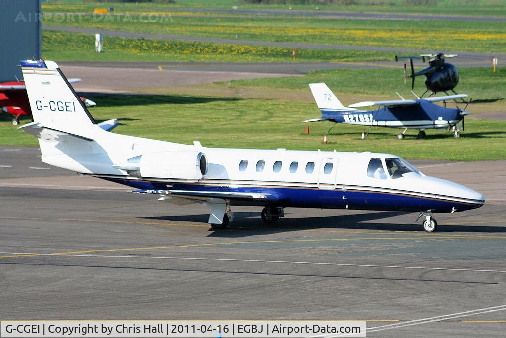 G-CGEI, 2000 Cessna 550 Citation Bravo C/N 550-0951, Privately owned