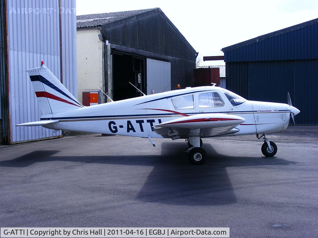G-ATTI, 1966 Piper PA-28-140 Cherokee C/N 28-21951, ATTI flying group