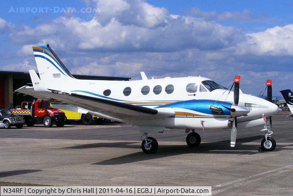 N34RF, 1994 Beech C90B King Air C/N LJ-1371, Roflec Inc