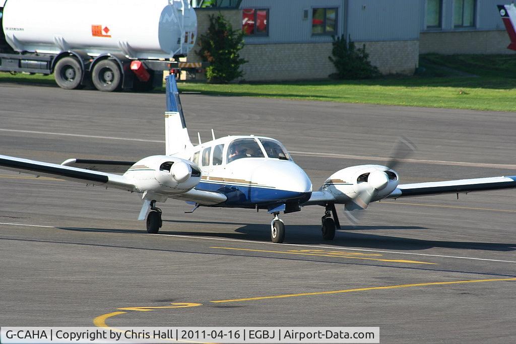 G-CAHA, 1977 Piper PA-34-200T Seneca II C/N 34-7770010, TDG Leasing