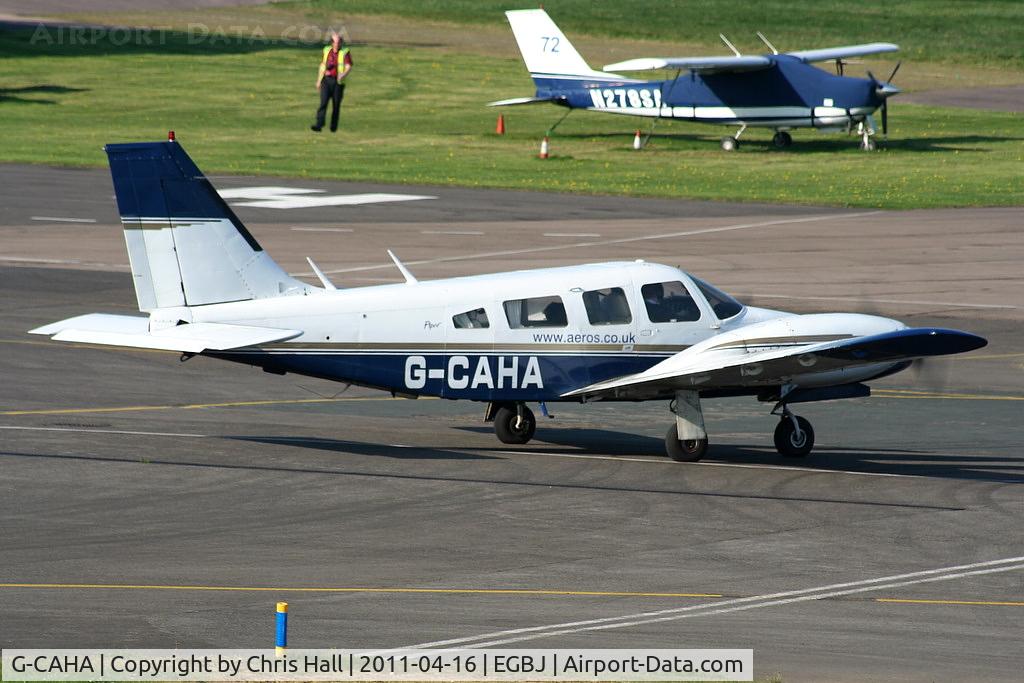 G-CAHA, 1977 Piper PA-34-200T Seneca II C/N 34-7770010, TDG Leasing