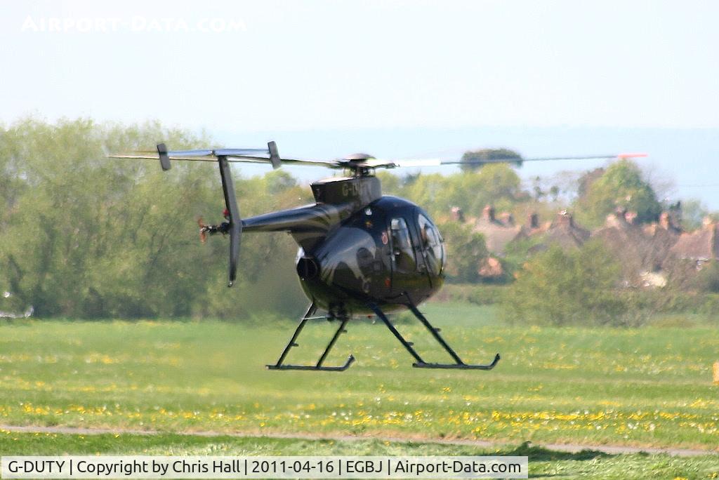 G-DUTY, 2009 MD Helicopters 369E C/N 0591E, Toure International Ltd