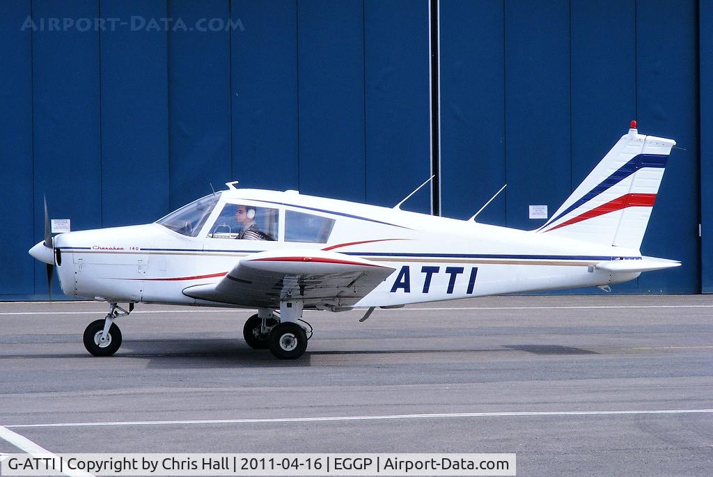 G-ATTI, 1966 Piper PA-28-140 Cherokee C/N 28-21951, ATTI flying group