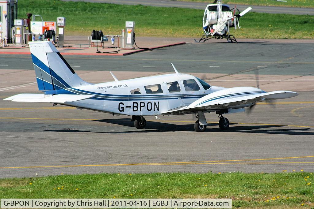 G-BPON, 1975 Piper PA-34-200T Seneca II C/N 34-7570040, TGD Leasing