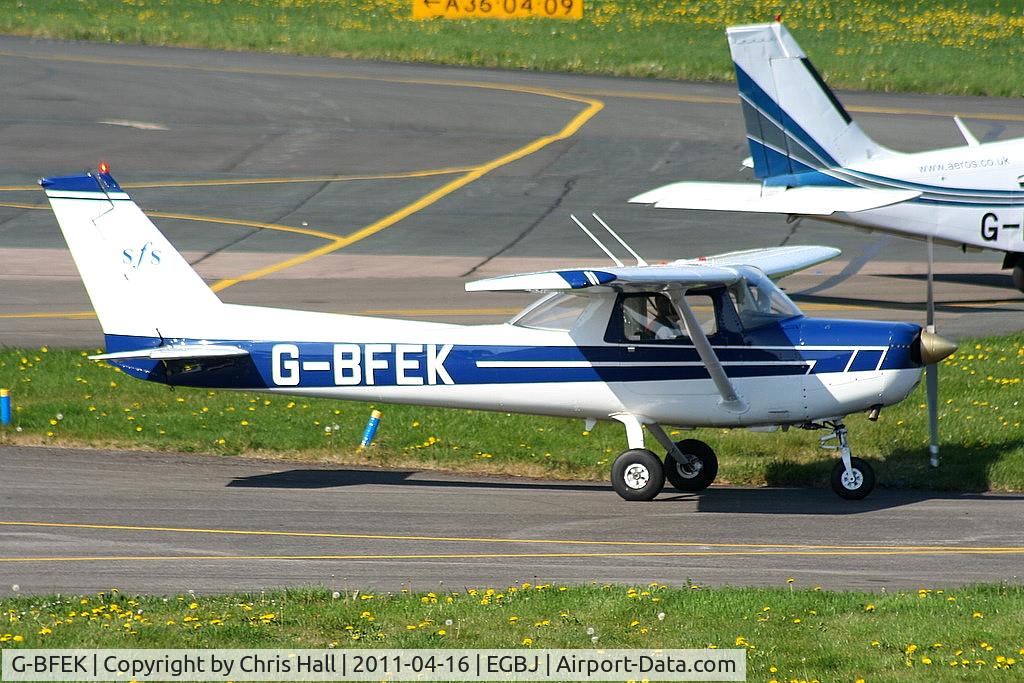 G-BFEK, 1977 Reims F152 C/N 1442, Staverton Flying School