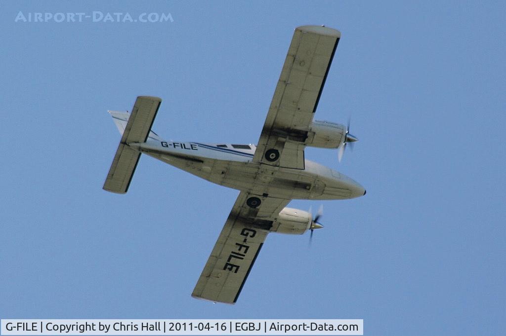 G-FILE, 1980 Piper PA-34-200T Seneca II C/N 34-8070108, Bristol Flying Centre Ltd