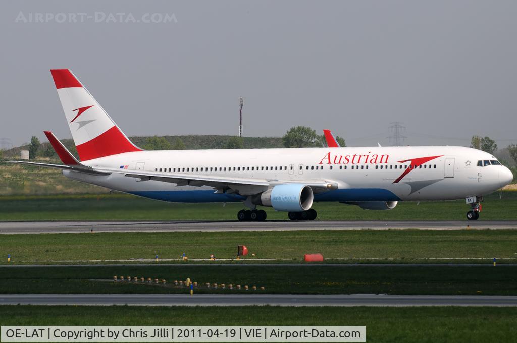 OE-LAT, 1991 Boeing 767-31A C/N 25273, Austrian Airlines - now with winglets