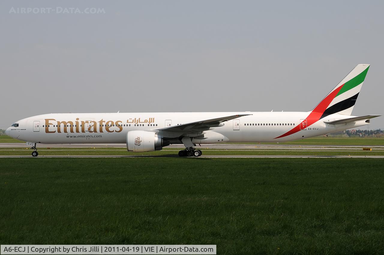 A6-ECJ, 2008 Boeing 777-31H/ER C/N 35583, Emirates
