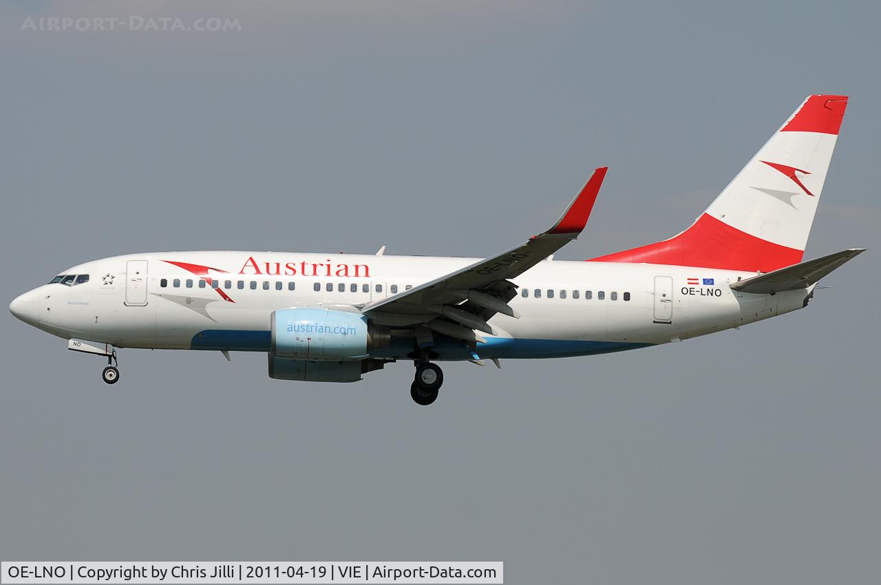 OE-LNO, 2001 Boeing 737-7Z9 C/N 30419, Austrian Airlines