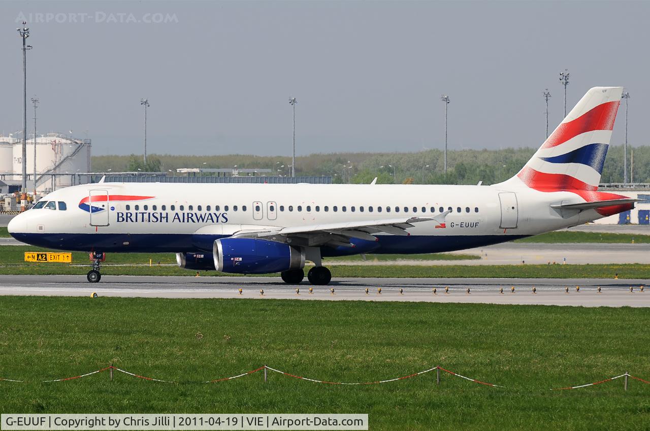 G-EUUF, 2002 Airbus A320-232 C/N 1814, British Airways