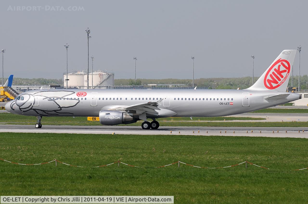 OE-LET, 2009 Airbus A321-211 C/N 3830, Niki