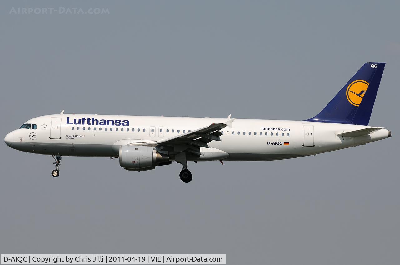 D-AIQC, 1991 Airbus A320-211 C/N 0201, Lufthansa
