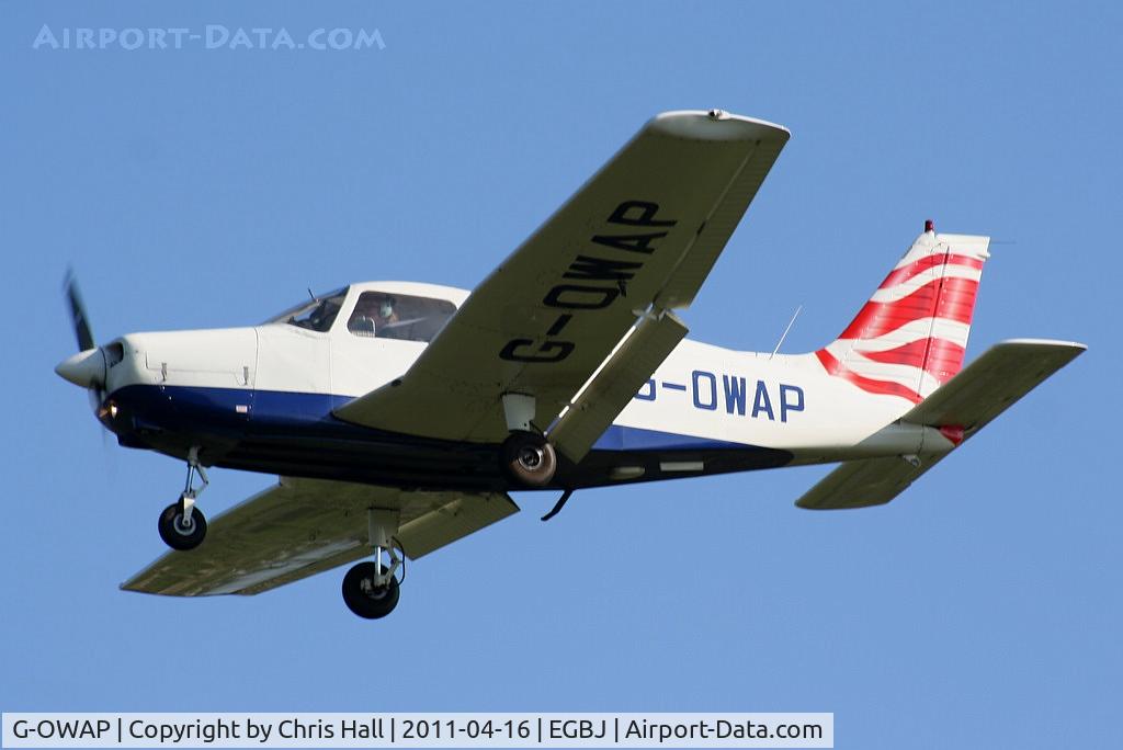 G-OWAP, 1977 Piper PA-28-161 Cherokee Warrior II C/N 28-7816314, Aviation Advice and Consulting Ltd, ex British Airways flying club
