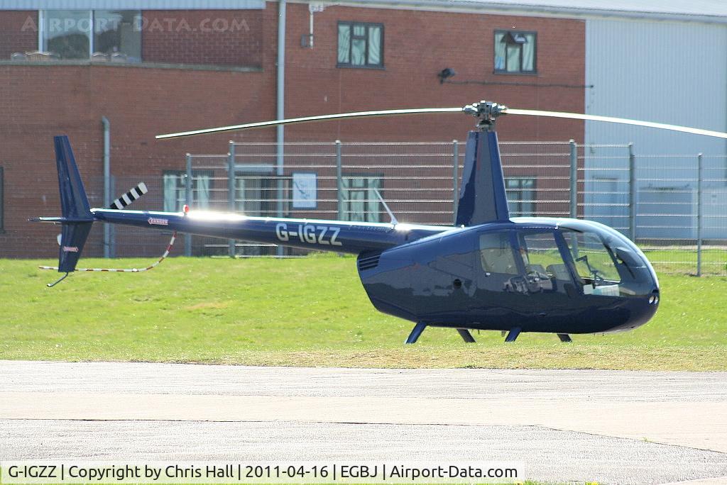 G-IGZZ, 2008 Robinson R44 Raven II C/N 12192, Staverton