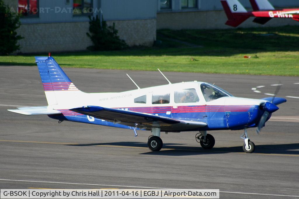 G-BSOK, 1977 Piper PA-28-161 Warrior ll C/N 28-7816191, Aeros Leasing Ltd