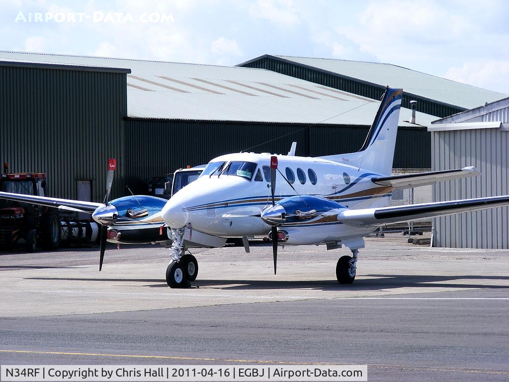N34RF, 1994 Beech C90B King Air C/N LJ-1371, Roflec Inc
