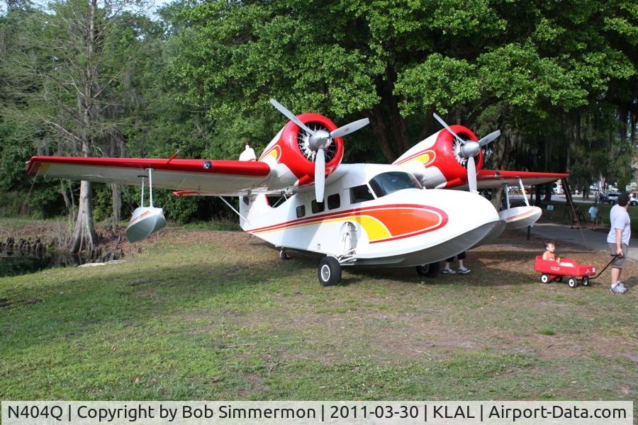 N404Q, 1944 Grumman G-44A Widgeon C/N 1388, On display at Sun N Fun 2011 - Lakeland, FL