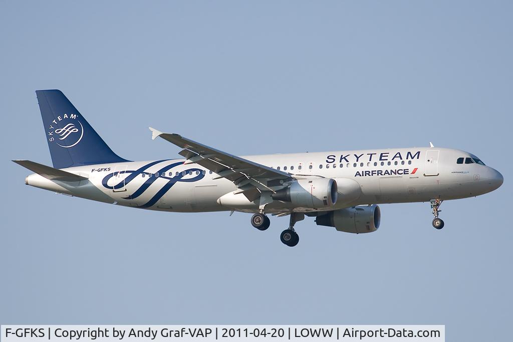 F-GFKS, 1991 Airbus A320-211 C/N 0187, Air France A320