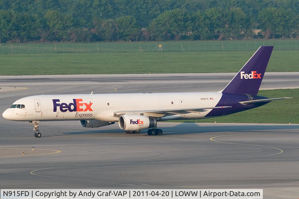 N915FD, 1988 Boeing 757-236 C/N 24120, Fedex 757-200