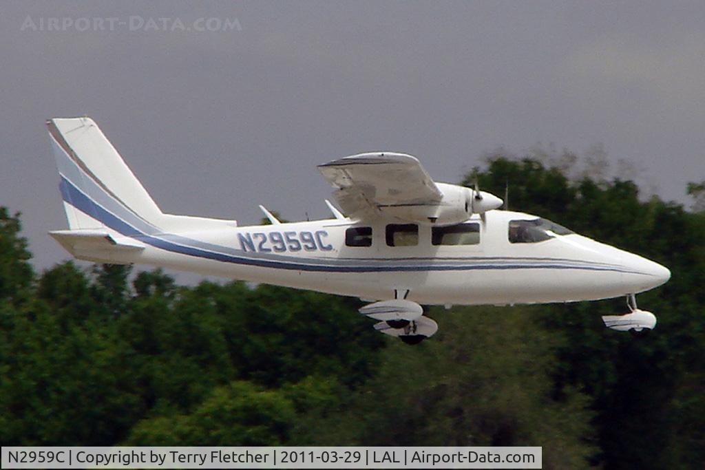 N2959C, 1982 Partenavia P-68C-TC C/N 260-17-TC, 2011 Sun n Fun - Lakeland , Florida