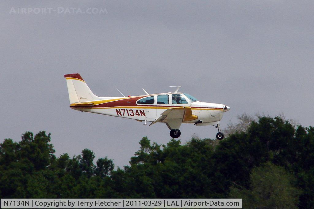 N7134N, 1967 Beech E33 Bonanza C/N CD-1138, 2011 Sun n Fun - Lakeland , Florida