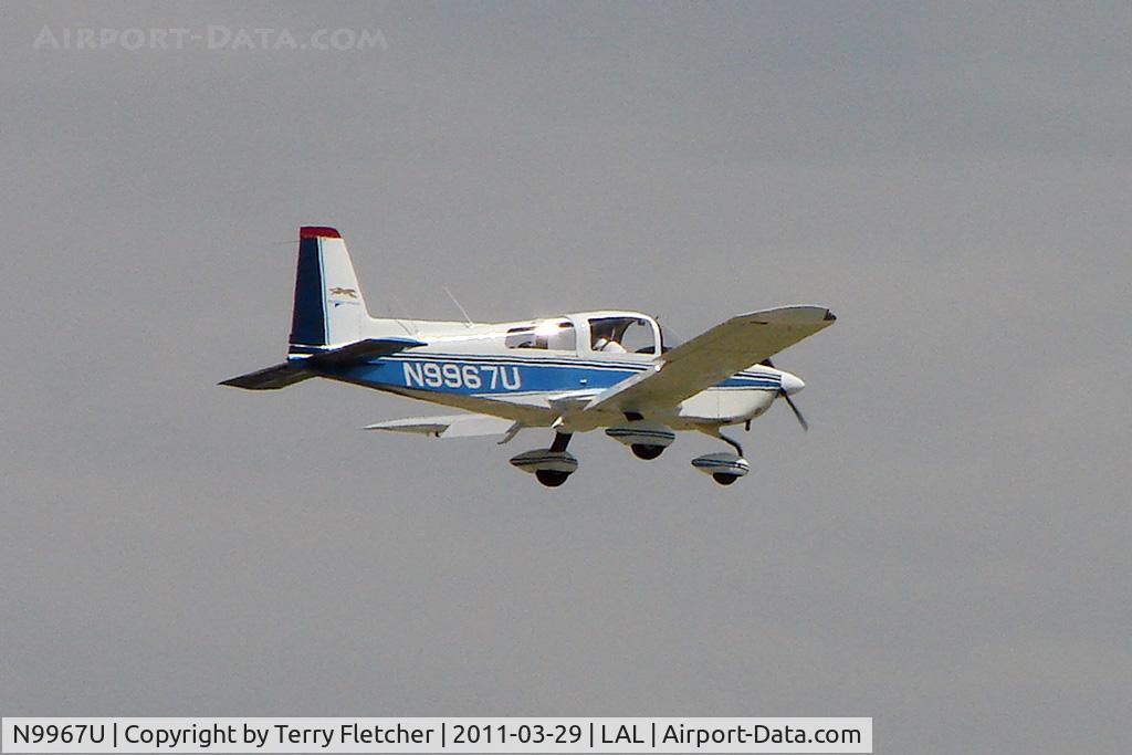 N9967U, Grumman American AA-5A Cheetah C/N AA5A0367, 2011 Sun n Fun - Lakeland , Florida