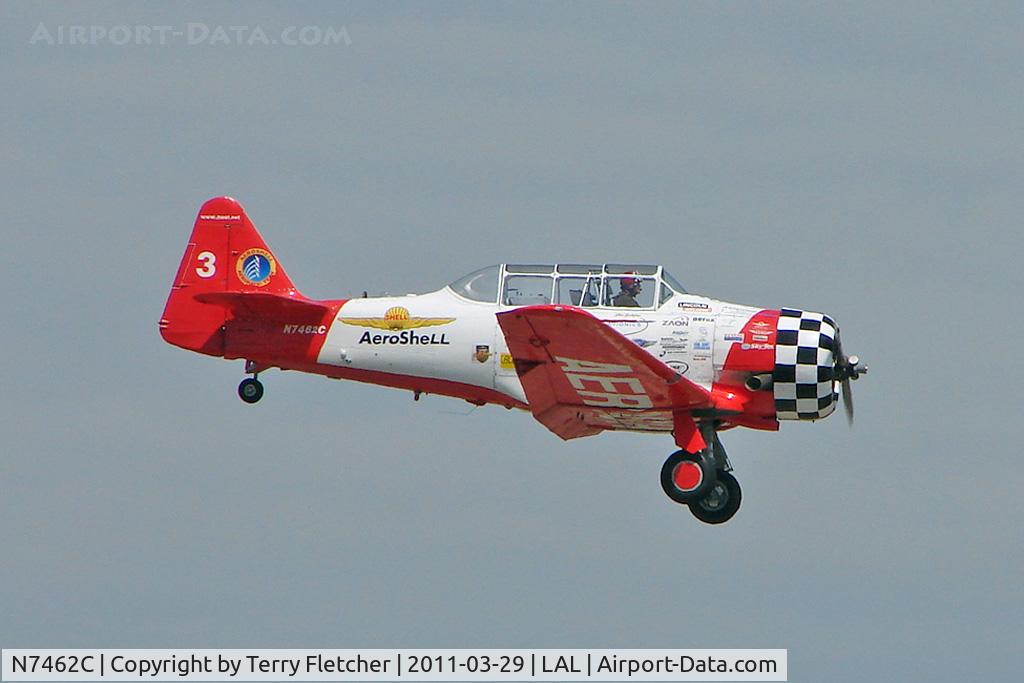 N7462C, North American AT-6B Texan C/N 121-43211, 2011 Sun n Fun - Lakeland , Florida
