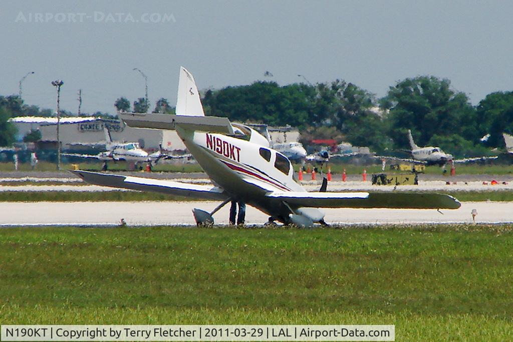N190KT, 2003 Team Tango Foxtrot C/N F003, landing incident at 2011 Sun n Fun - Lakeland , Florida
