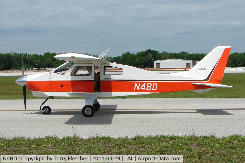 N4BD, 1975 Bede BD-4 C/N 800, 2011 Sun n Fun - Lakeland , Florida
