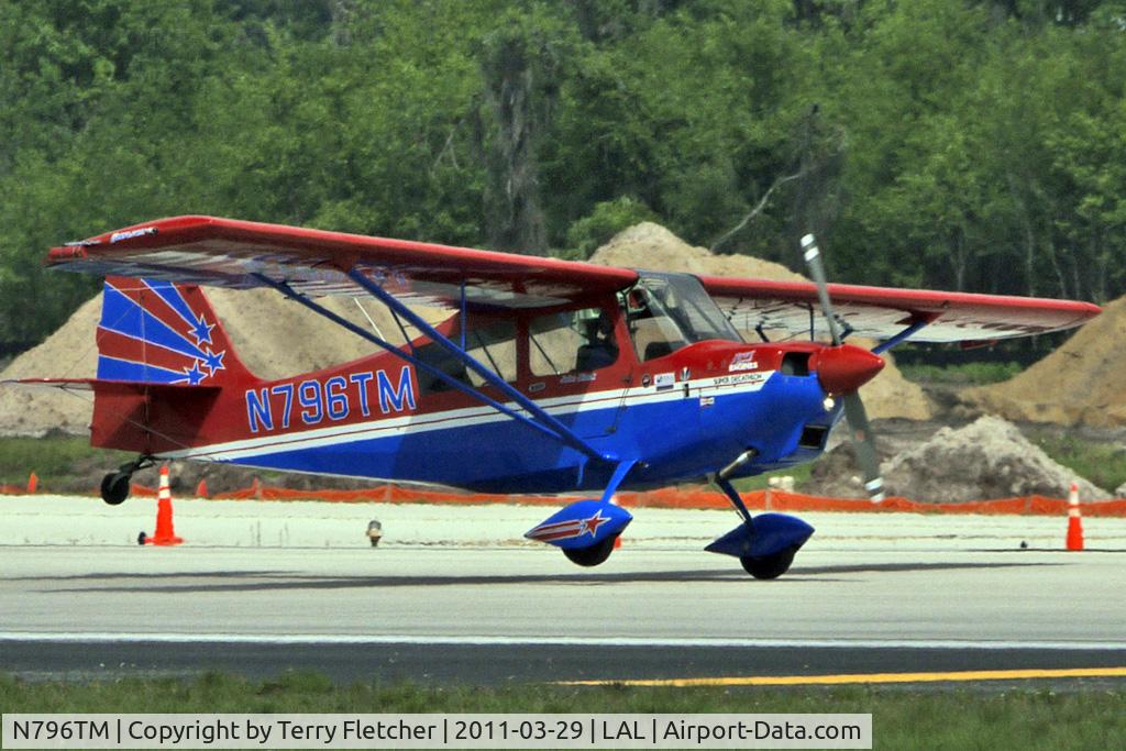 N796TM, 1996 American Champion 8KCAB Super Decathlon C/N 779-96, 2011 Sun n Fun - Lakeland , Florida