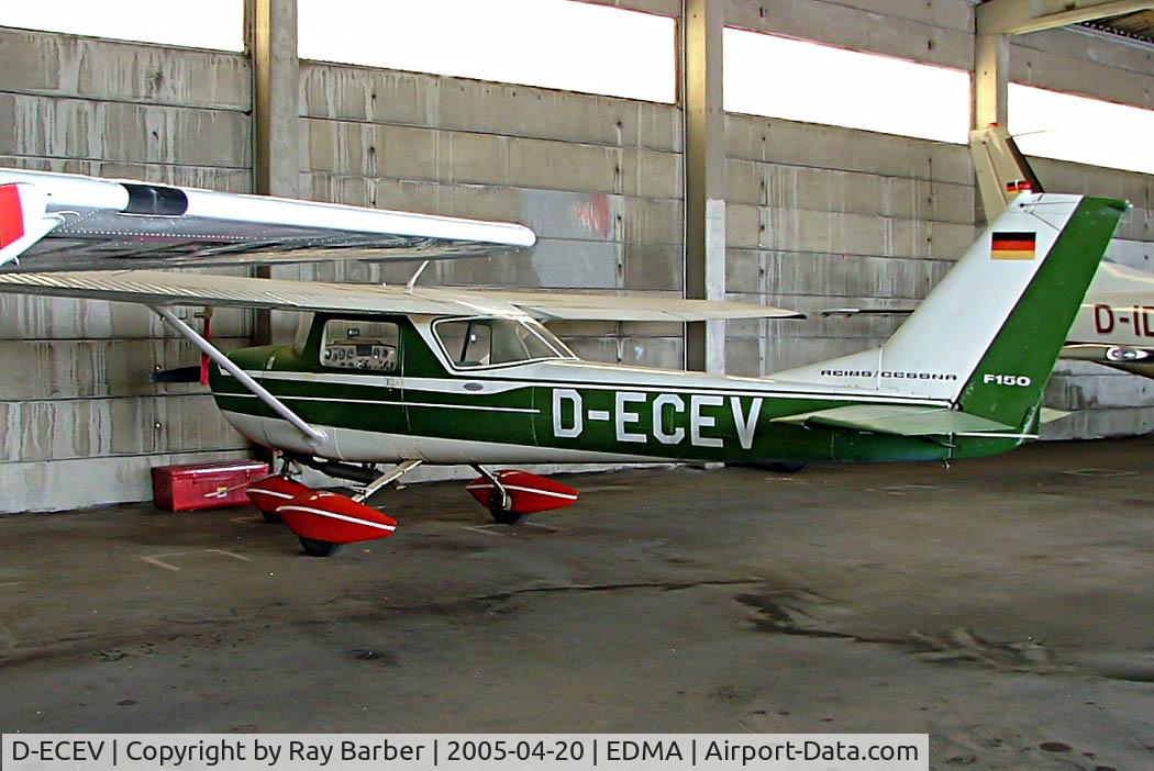 D-ECEV, 1970 Reims F150K C/N 0585, R/Cessna F.150K [0585] Augsburg~D 20/04/2005