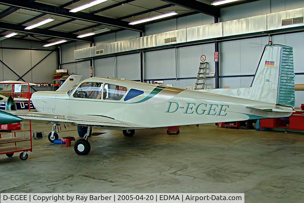 D-EGEE, SIAI-Marchetti S-205-22R C/N 4-130, Siai Marchetti S.205/22R [4-130] Augsburg~D 20/04/2005