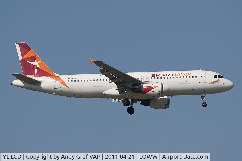 YL-LCD, 1992 Airbus A320-211 C/N 359, Smart Lynx A320