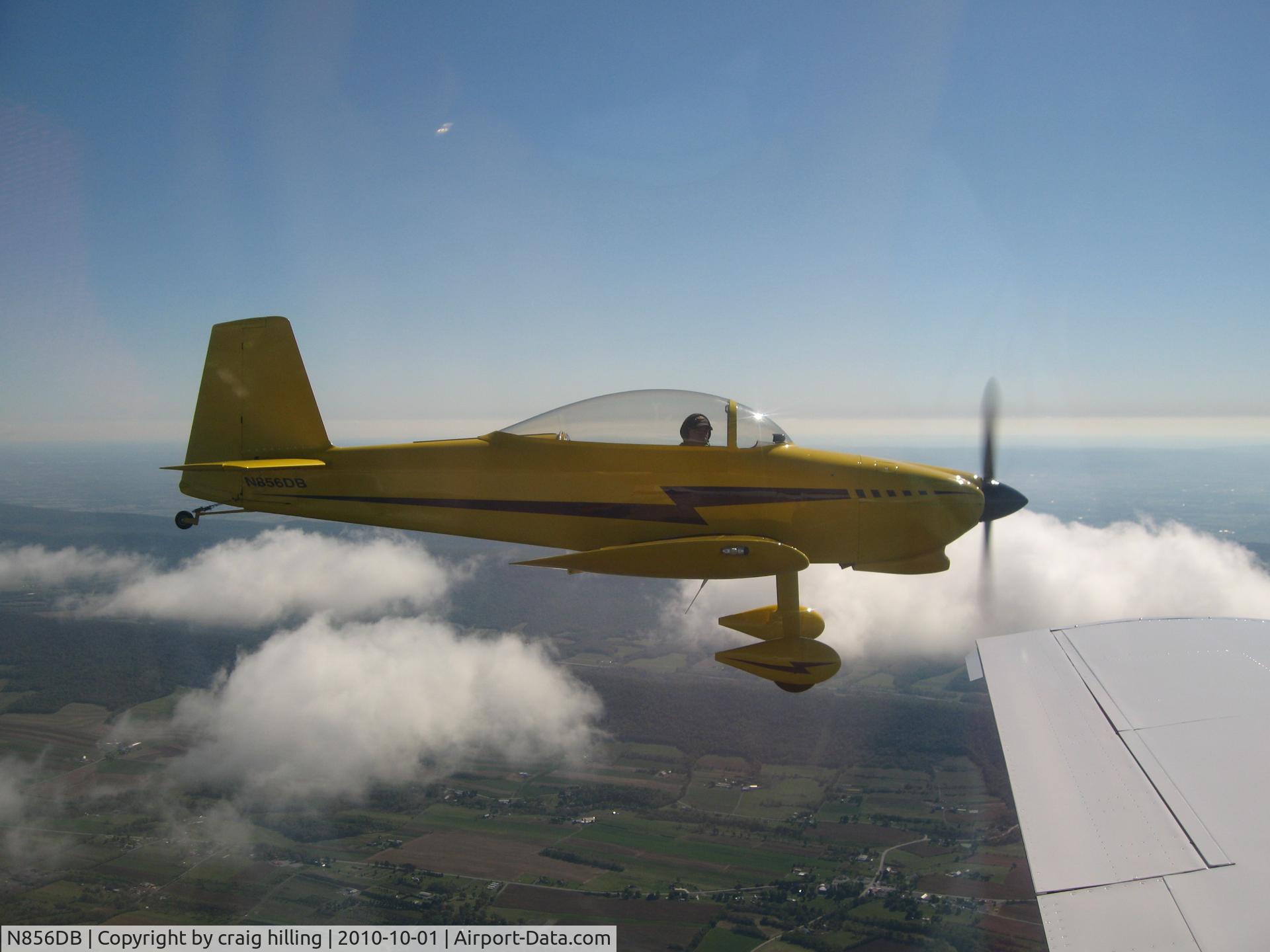 N856DB, 2007 Vans RV-8 C/N 81440, Dan Caldarale's RV-8