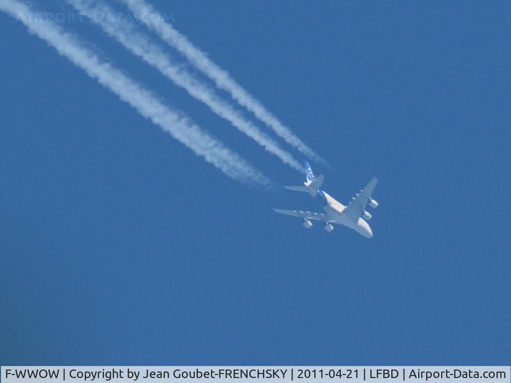 F-WWOW, 2005 Airbus A380-841 C/N 001, AIB420W level 350