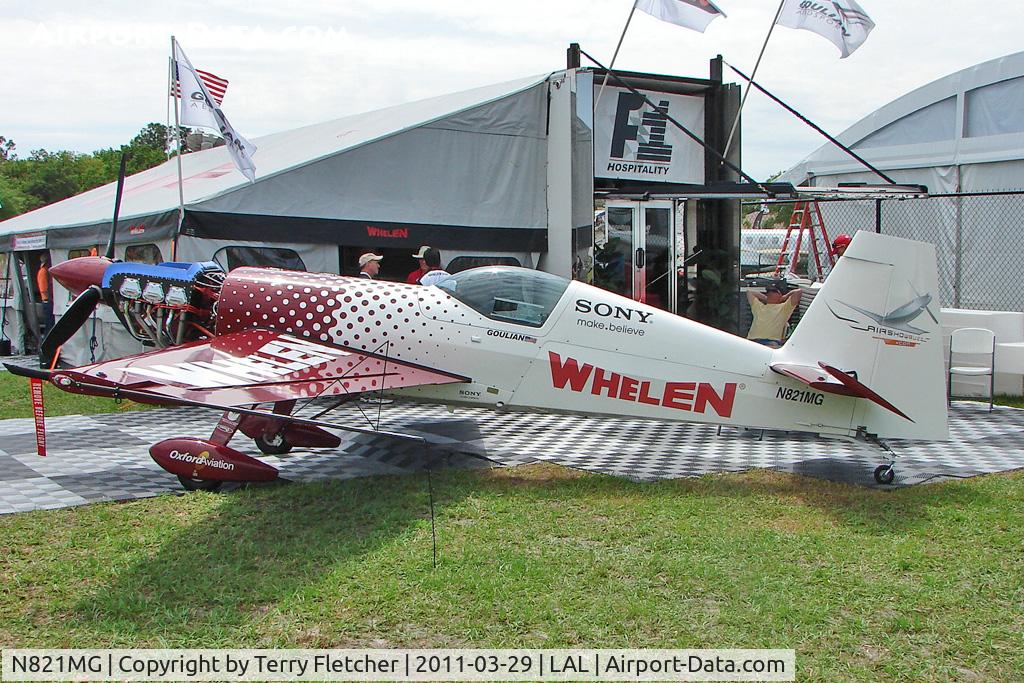 N821MG, 2009 Extra EA-300SC C/N SC010, 2011 Sun n Fun  - Lakeland , Florida