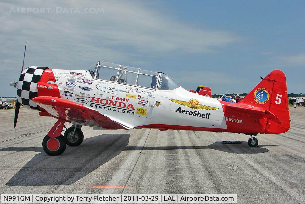 N991GM, 1941 North American AT-6C Texan C/N 88-17575, 2011 Sun n Fun  - Lakeland , Florida