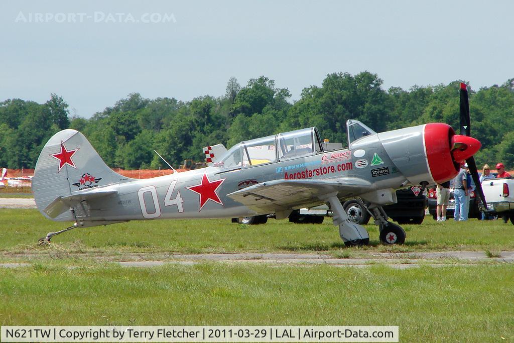 N621TW, 2003 Yakovlev (Aerostar) Yak-52TW C/N 0312504, 2011 Sun n Fun  - Lakeland , Florida