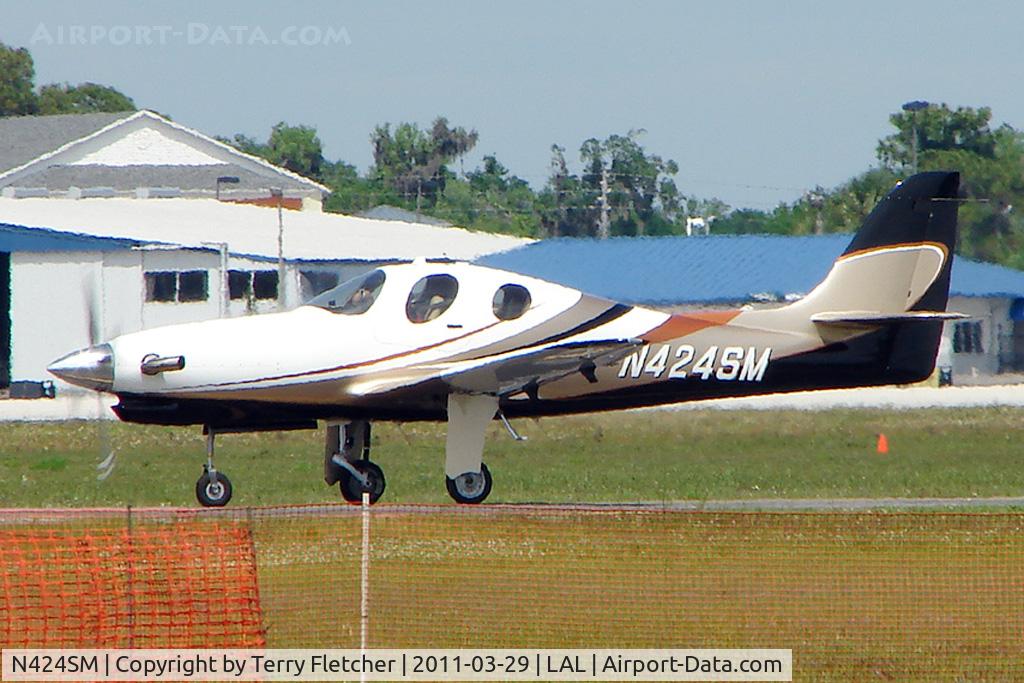 N424SM, Lancair Evolution C/N EVO-005, 2011 Sun n Fun  - Lakeland , Florida