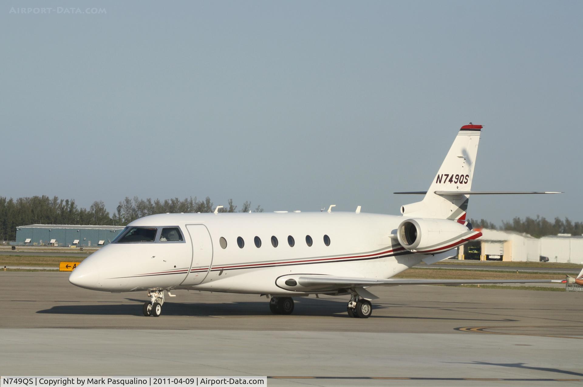 N749QS, 2007 Israel Aircraft Industries Gulfstream 200 C/N 165, Gulfstream 200