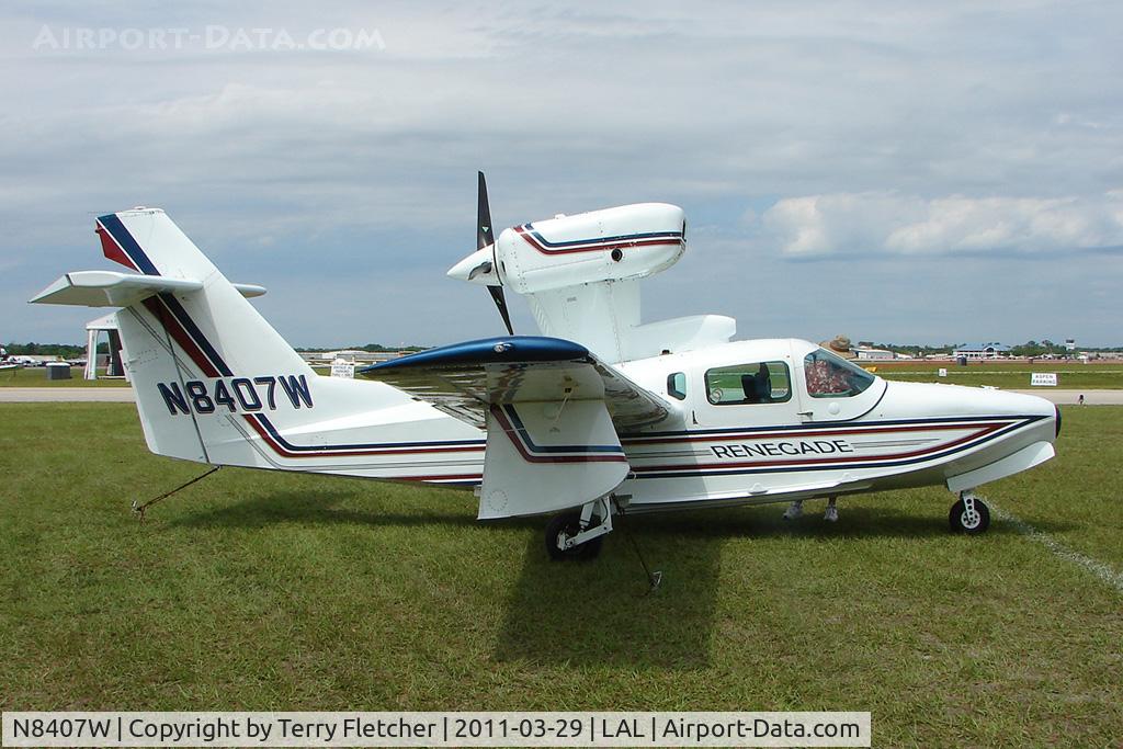N8407W, 1983 Aerofab Inc Lake LA-250 C/N 58, 2011 Sun n Fun  - Lakeland , Florida