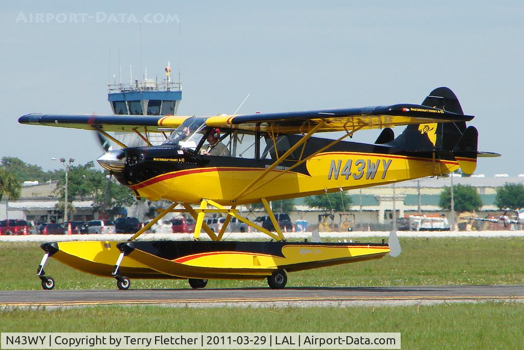 N43WY, 2011 Aviat A-1C-180 Husky C/N 3113, 2011 Sun n Fun  - Lakeland , Florida
