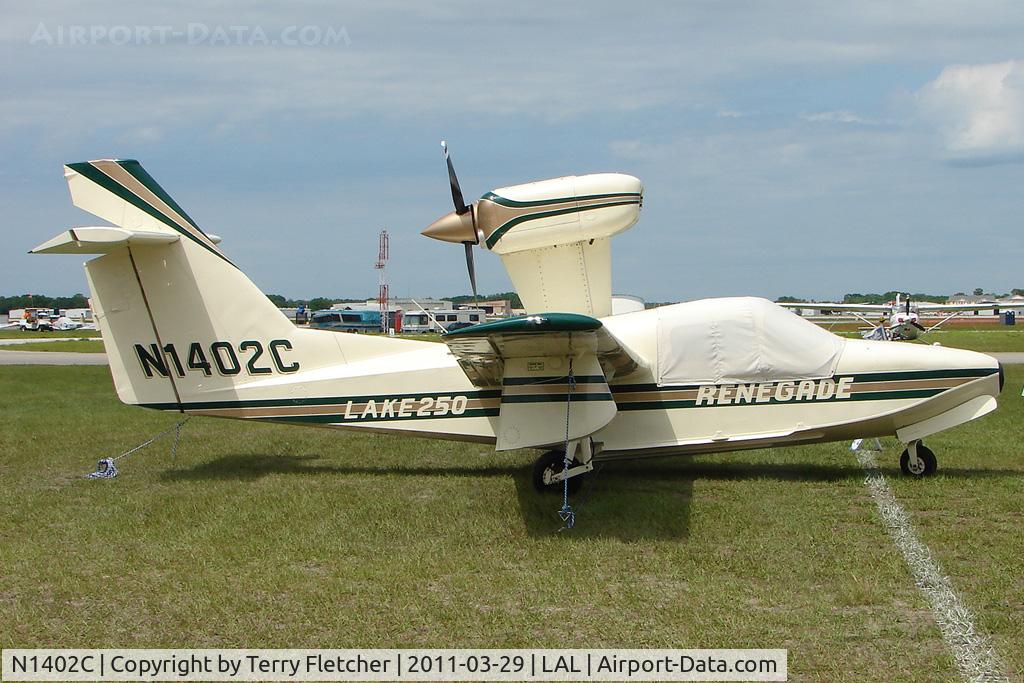 N1402C, 1984 Aerofab Inc Lake LA-4-250 C/N 15, 2011 Sun n Fun  - Lakeland , Florida