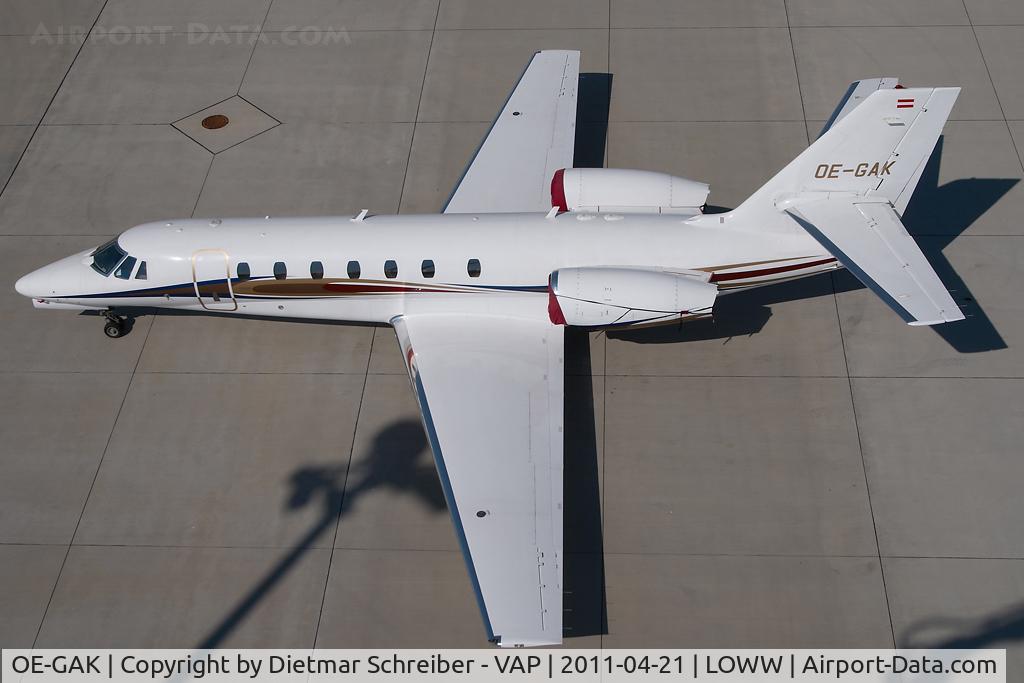 OE-GAK, 2008 Cessna 680 Citation Sovereign C/N 680-0186, Cessna 680