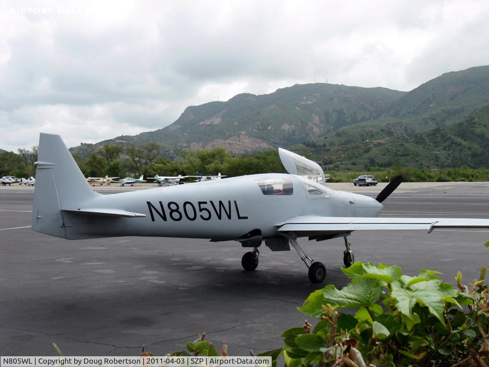 N805WL, 2011 White Lightning WLAC-1 C/N 1, 2011 Dierenfield DIERENFIELD SPECIAL WHITE LIGHTNING, Continental IO-360 200 Hp, Rare, one of five known, first flight today