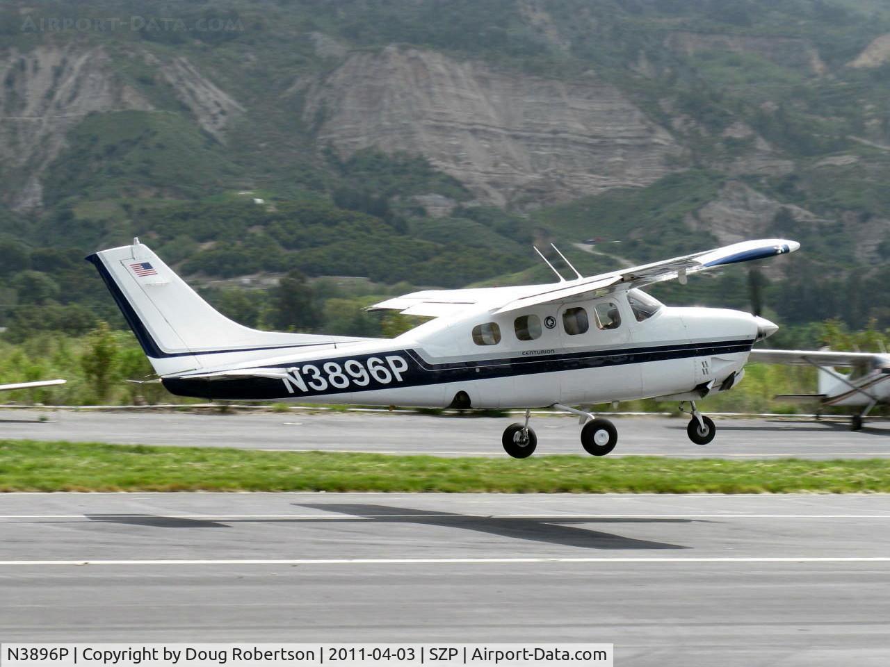 N3896P, 1978 Cessna P210N Pressurised Centurion C/N P21000071, 1978 Cessna P210N Turbo CENTURION, Continental TSIO-520-AF 310 Hp, Pressurized and Turbocharged, cantilever wings, retractible gear, takeoff climb Rwy 22