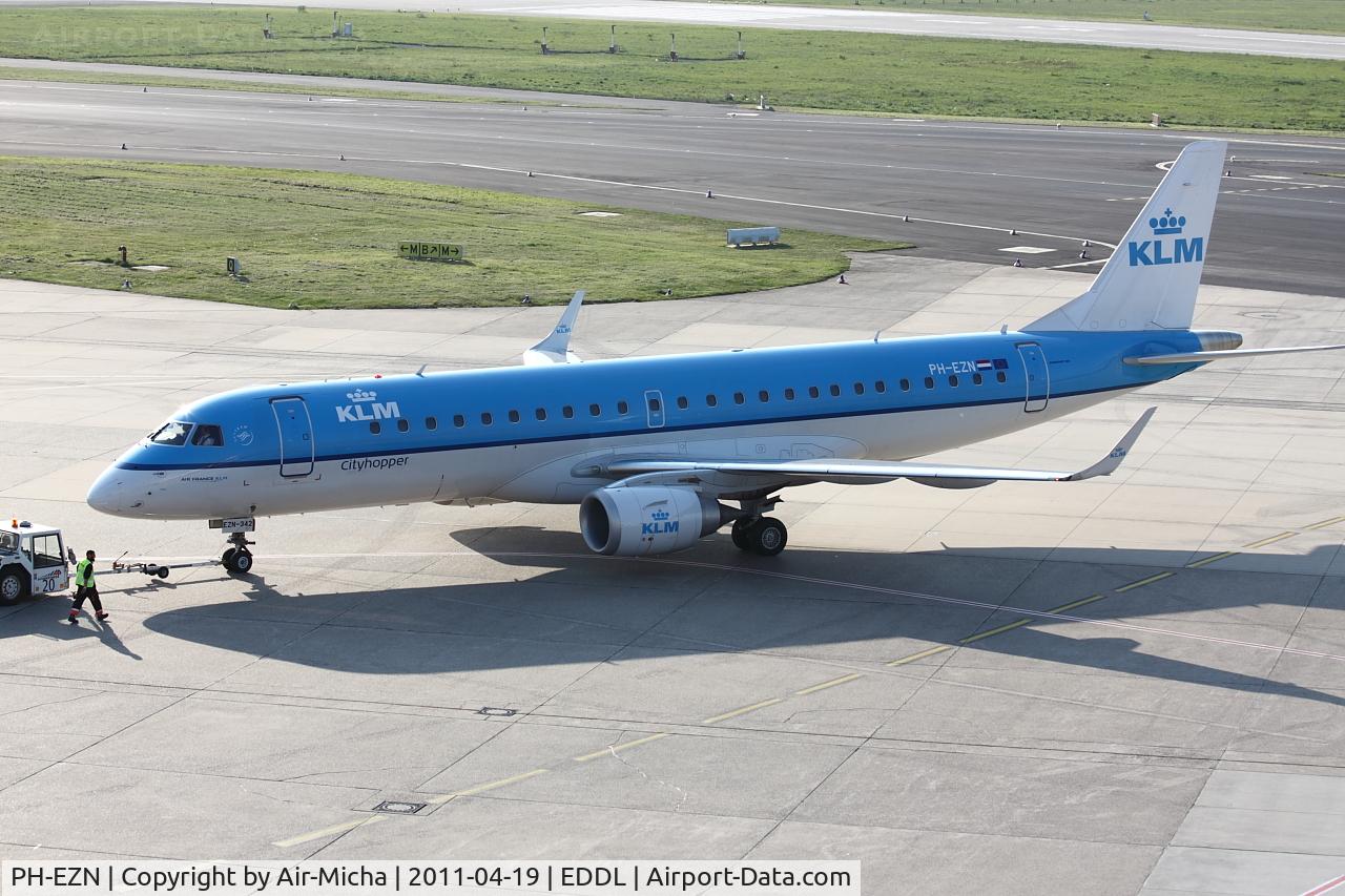 PH-EZN, 2010 Embraer 190LR (ERJ-190-100LR) C/N 19000342, KLM Cityhopper